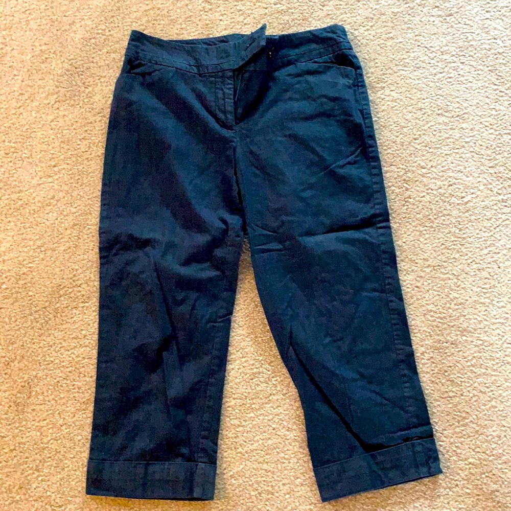 Ann Taylor 2 petite curvy Capris